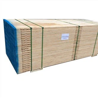 Poplar Plywood LVL Ställningsbräda för konstruktion